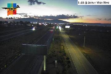 I-40 & West of Atrisco Vista traffic camera, Albuquerque, New Mexico