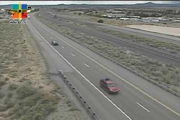 I-25 & Cerrillos Road traffic camera, view south, Santa Fe
