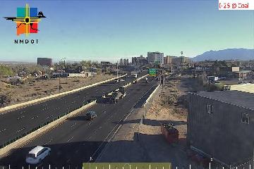 Live I-25 Webcam – Coal Ave / Lead Ave Overpass (Looking North), Albuquerque, NM