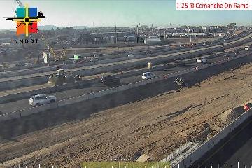 Live I-25 Webcam – Comanche Rd On-Ramp (Looking South), Albuquerque, NM