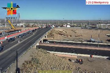 Live I-25 Webcam – Montgomery Blvd Overpass (Looking West), Albuquerque, NM
