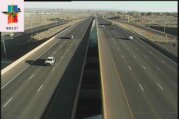 Live I-25 NB Traffic Webcam – Rio Bravo Boulevard Overpass, Albuquerque, NM