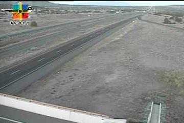 I-25 & La Cienega traffic camera, view north, La Cienega, New Mexico