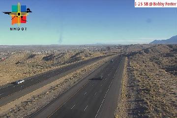 Live I-25 Webcam Southbound Traffic – Bobby Foster Road, Albuquerque, NM