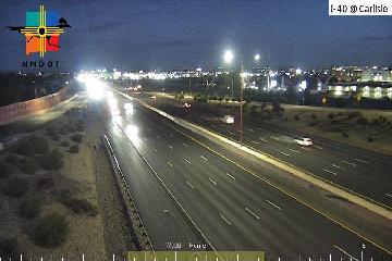 I-40 & Carlisle traffic camera, Albuquerque, New Mexico