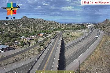 I-40 & Carnuel Overpass traffic camera, Tijeras