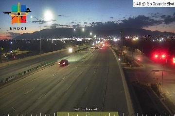 I-40 & Rio Grande Blvd traffic camera, Albuquerque, New Mexico
