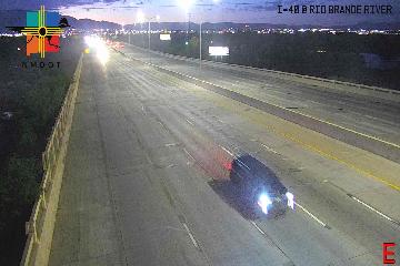 I-40 & Rio Grande River traffic camera, Albuquerque, New Mexico