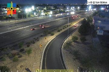 I-40 & San Mateo traffic camera, Albuquerque, New Mexico
