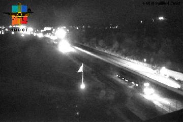 I-40 @ Sedillo Hill WB