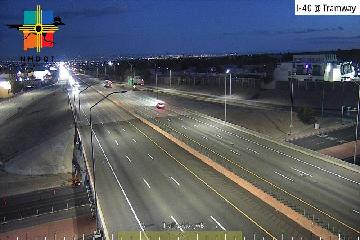 I-40 & Tramway traffic camera, Albuquerque, New Mexico