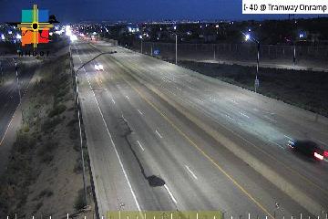 I-40 & Tramway Onramp traffic camera, Albuquerque, New Mexico