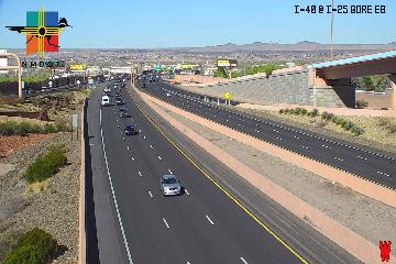 Live I-40 & I-25 Interchange Webcam(Looking West) – Albuquerque, NM