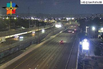 I-40 & San Pedro traffic camera, view west, Albuquerque, New Mexico