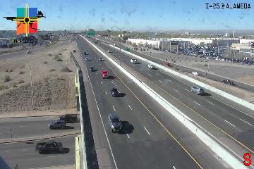 Live I-25 Webcam – Alameda Blvd Overpass(Looking South), Albuquerque, NM