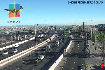 Live I-25 Northbound Frontage Road Webcam – Osuna, Albuquerque, NM