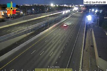 I-40 & San Pedro traffic camera, view east, Albuquerque, New Mexico
