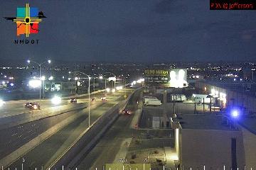 Jefferson St & PDN traffic camera, Albuquerque, New Mexico