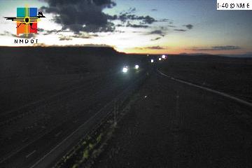I-40 & NM 6 traffic camera, Laguna, New Mexico