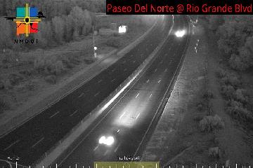 Paseo Del Norte & Rio Grande Blvd traffic camera, Albuquerque, New Mexico