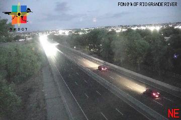 Paseo Del Norte & West of Rio Grande River traffic camera, Albuquerque, New Mexico