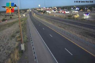 I-40 & Santa Rosa East traffic camera, Santa Rosa, New Mexico