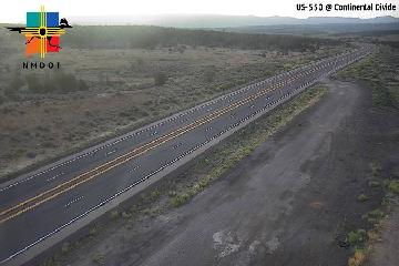 US 550 & Continental Divide traffic camera, Cuba, New Mexico