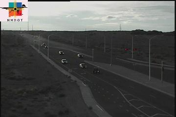 US 550 & NM 528 traffic camera, view west, Rio Rancho