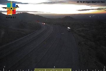 US 70 & Organ Mountain Pass traffic camera, Organ Mountain Pass, New Mexico